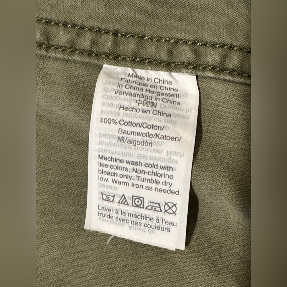 Madewell Foliage Green Surplus Jacket Utility Military Size XS - Picture 7 of 8